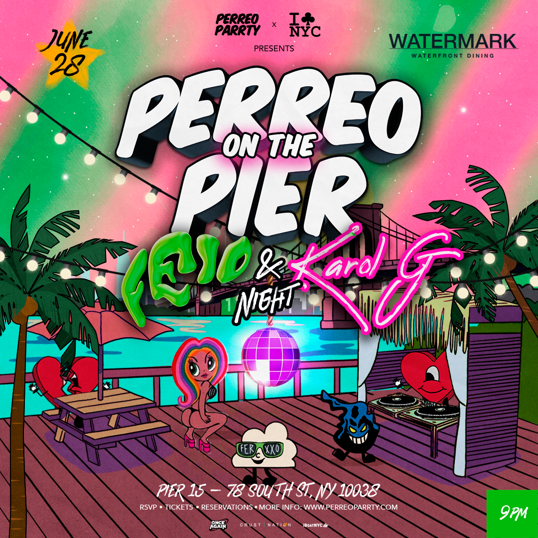 Perreo on the Pier - Feid & Karol G Tribute Reggaeton Party [ Open - Air ]