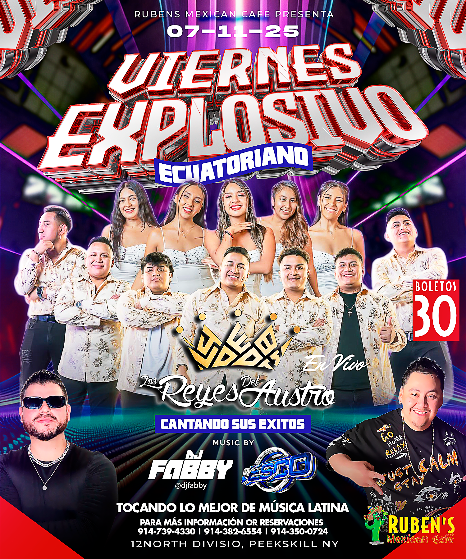 VIERNES EXPLOSIVO ECUATORIANO