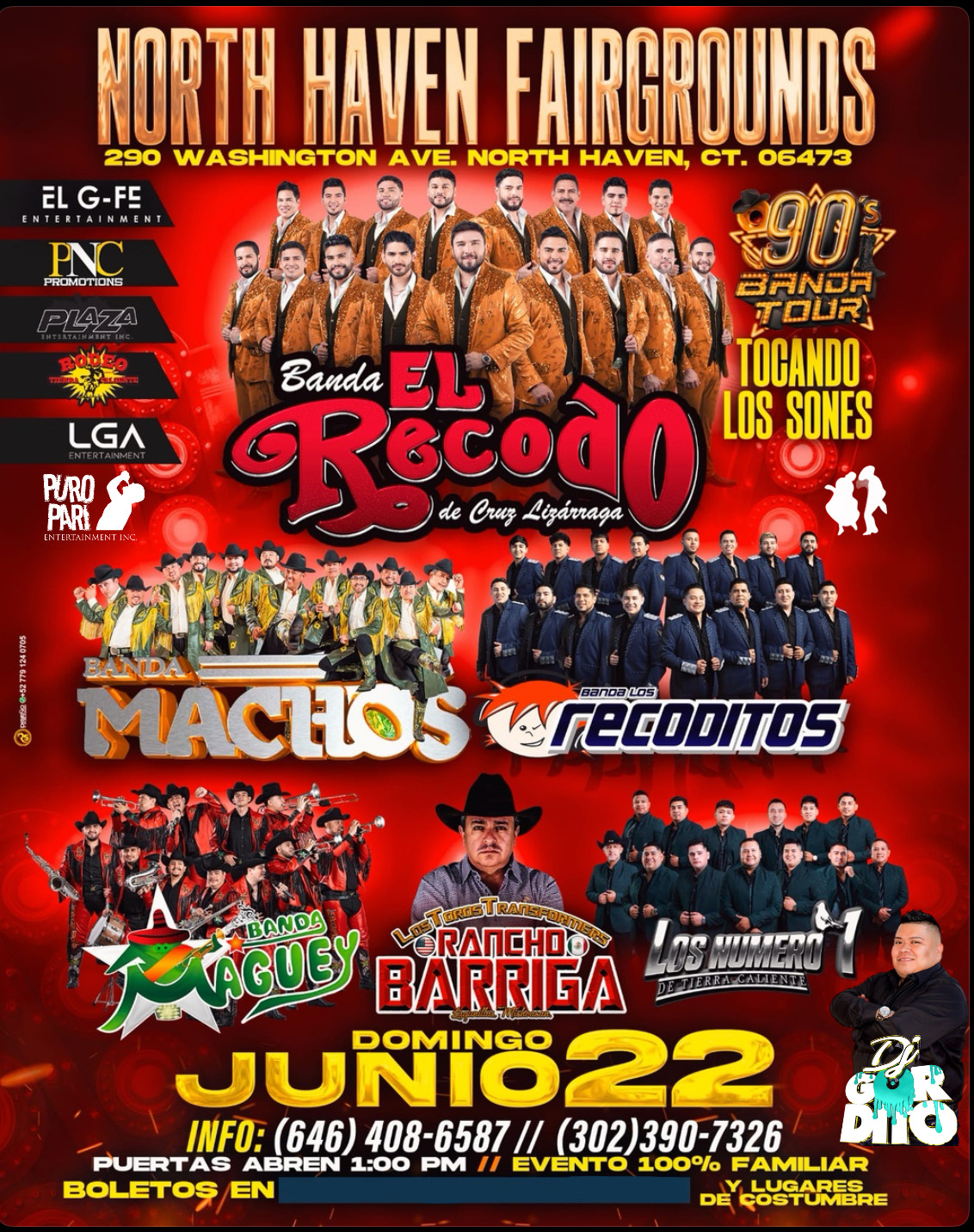 BANDA EL RECODO | BANDA MACHOS | BANDA LOS RECODITOS | LOS NUMERO 1 & BANDA MAGUEY 