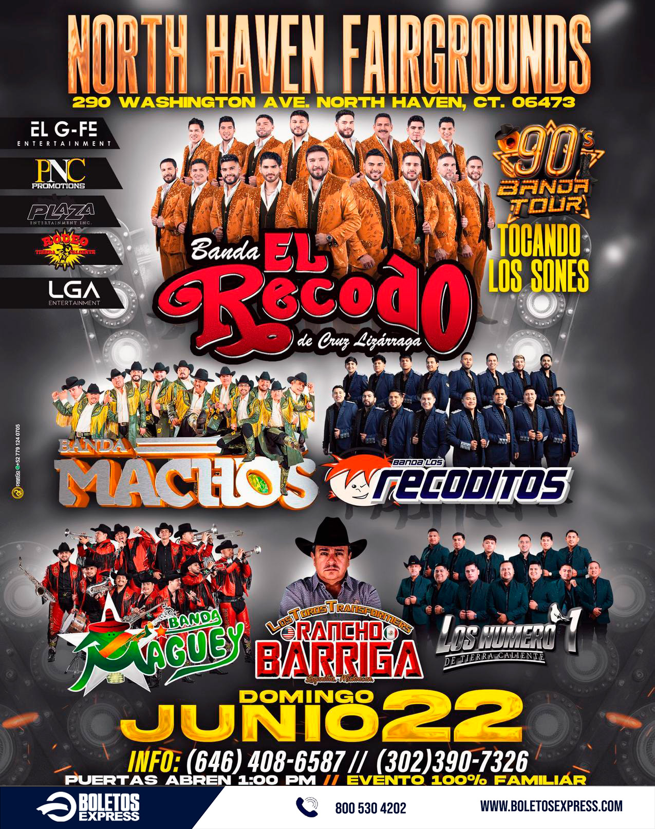 BANDA EL RECODO | BANDA MACHOS | BANDA LOS RECODITOS | BANDA MAGUEY & LOS NUMEROS 1
