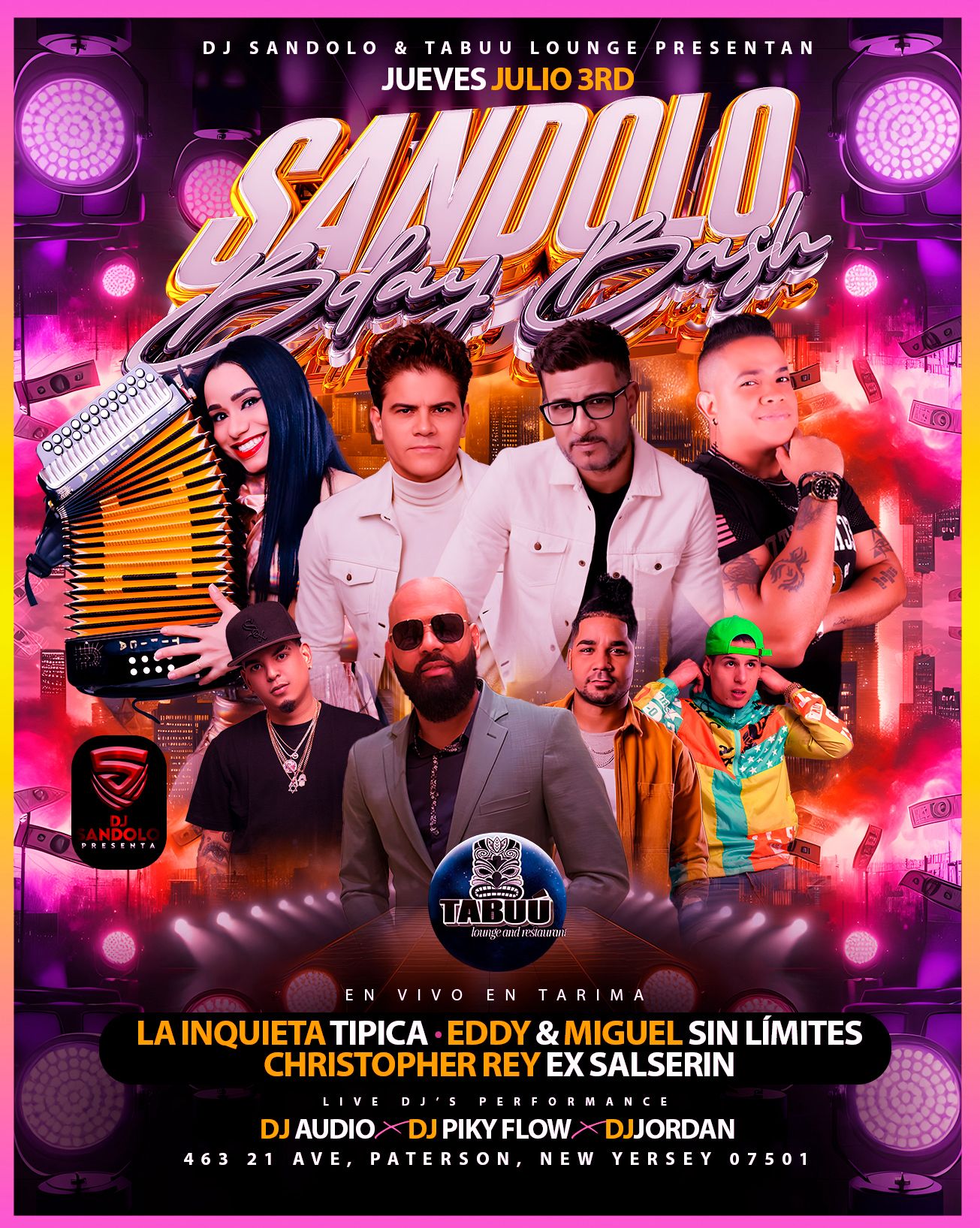 SANDOLO BDAY BASH