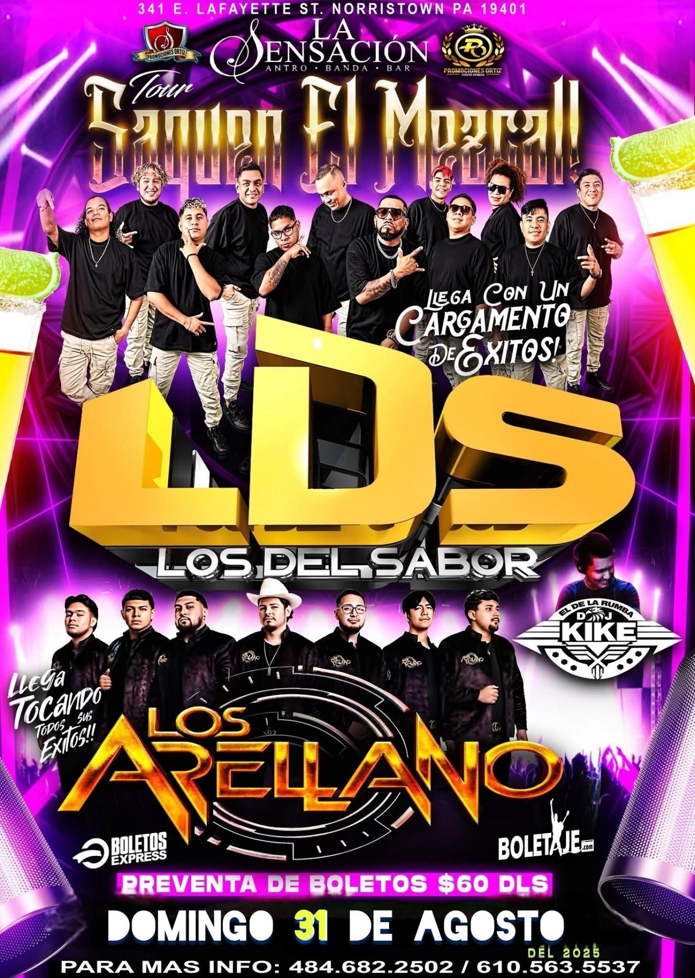 SAQUEN EL MEZCALL | LDS LOS DEL SABOR & LOS ARELLANOS