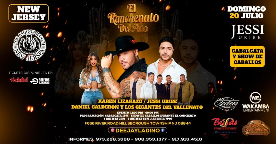 JESSI URIBE | KAREN LIZARAZO | DANIEL CALDERON | LOS GIGANTES DEL VALLENATO