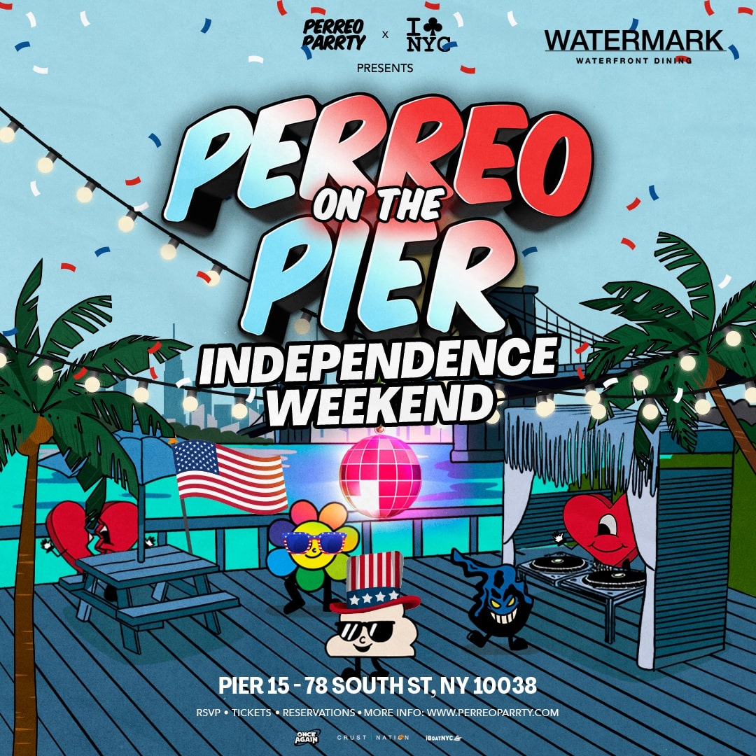 Perreo on the Pier - Independence Day July 4th Open-Air Latin Party NYC