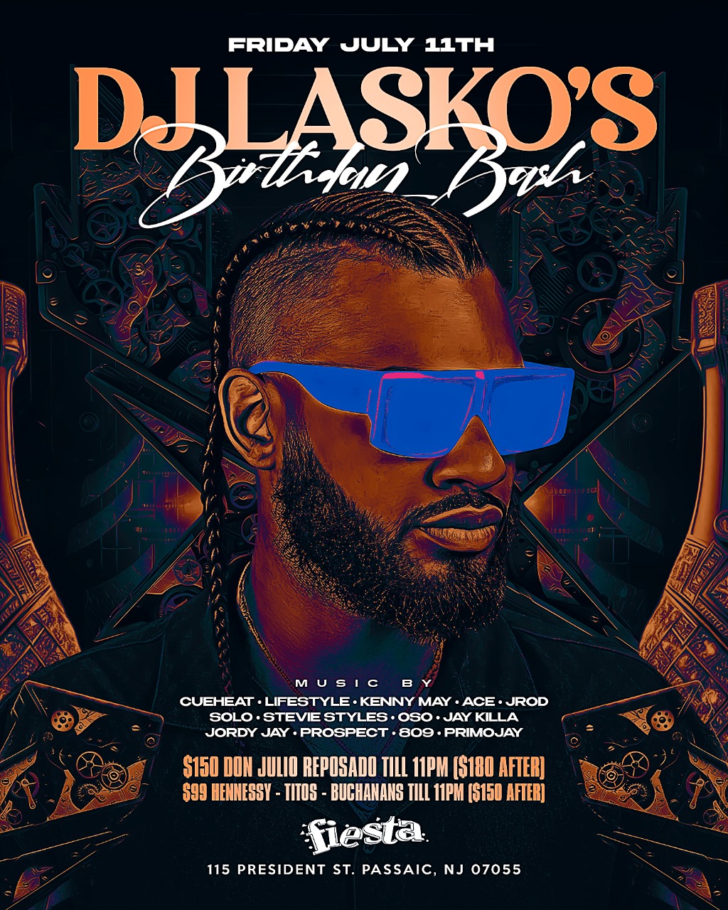 CUEHEAT, LIFESTYLE, KENNY MAY, ACE, J-ROD,SOLO, STEVE STYLES, OSO, JAY KILLA , JORDY JAY, PROSPECT, 809, PRIMOJAY