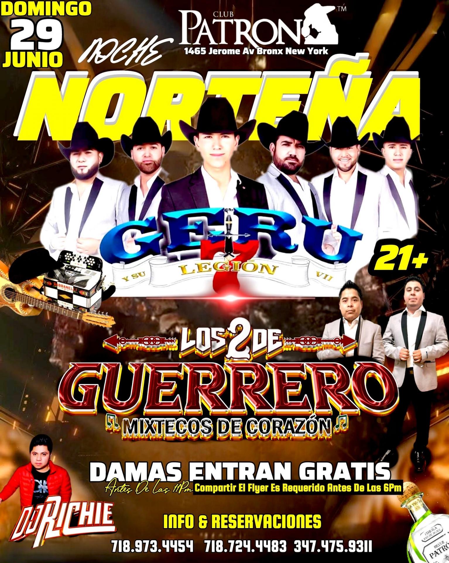 GERU Y SU LEGION Tickets - BoletosExpress