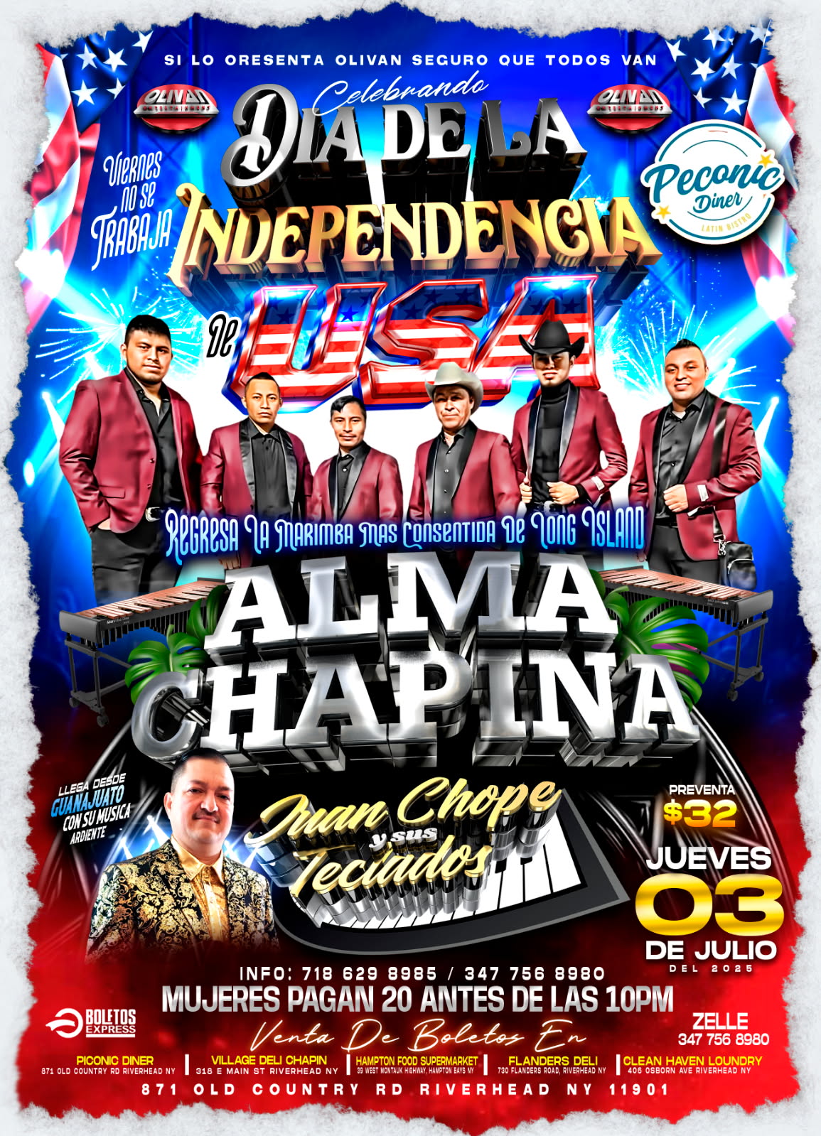 Marimba Alma Chapina, Juanchope Y sus Teclados