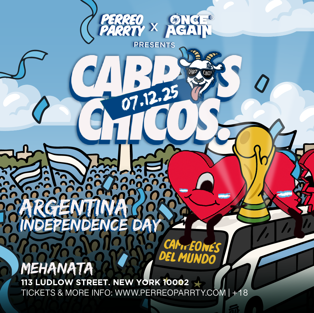 Argentina Independence Day at Mehanata Reggaeton Dance Party in NYC - 18+