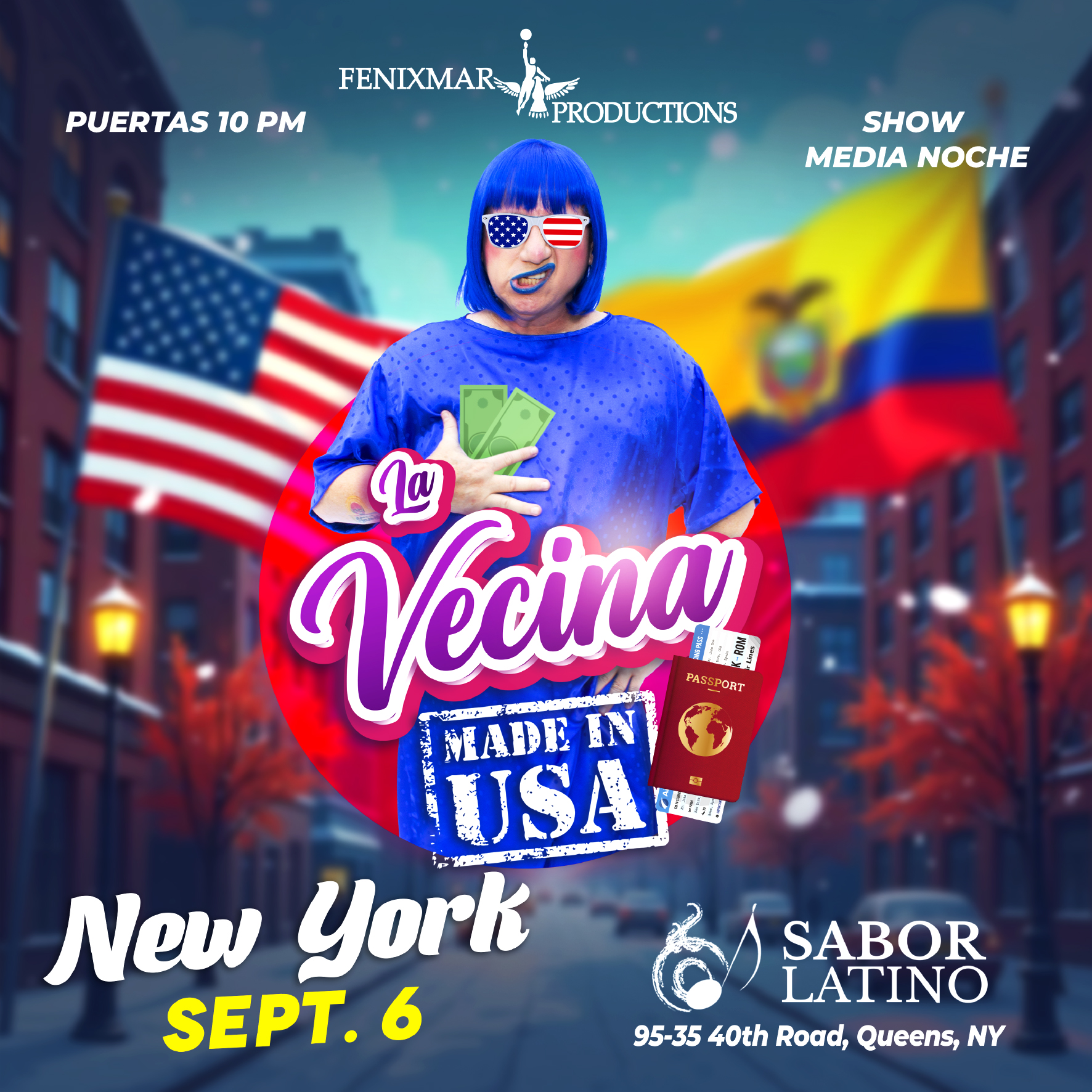 La Vecina Made in USA