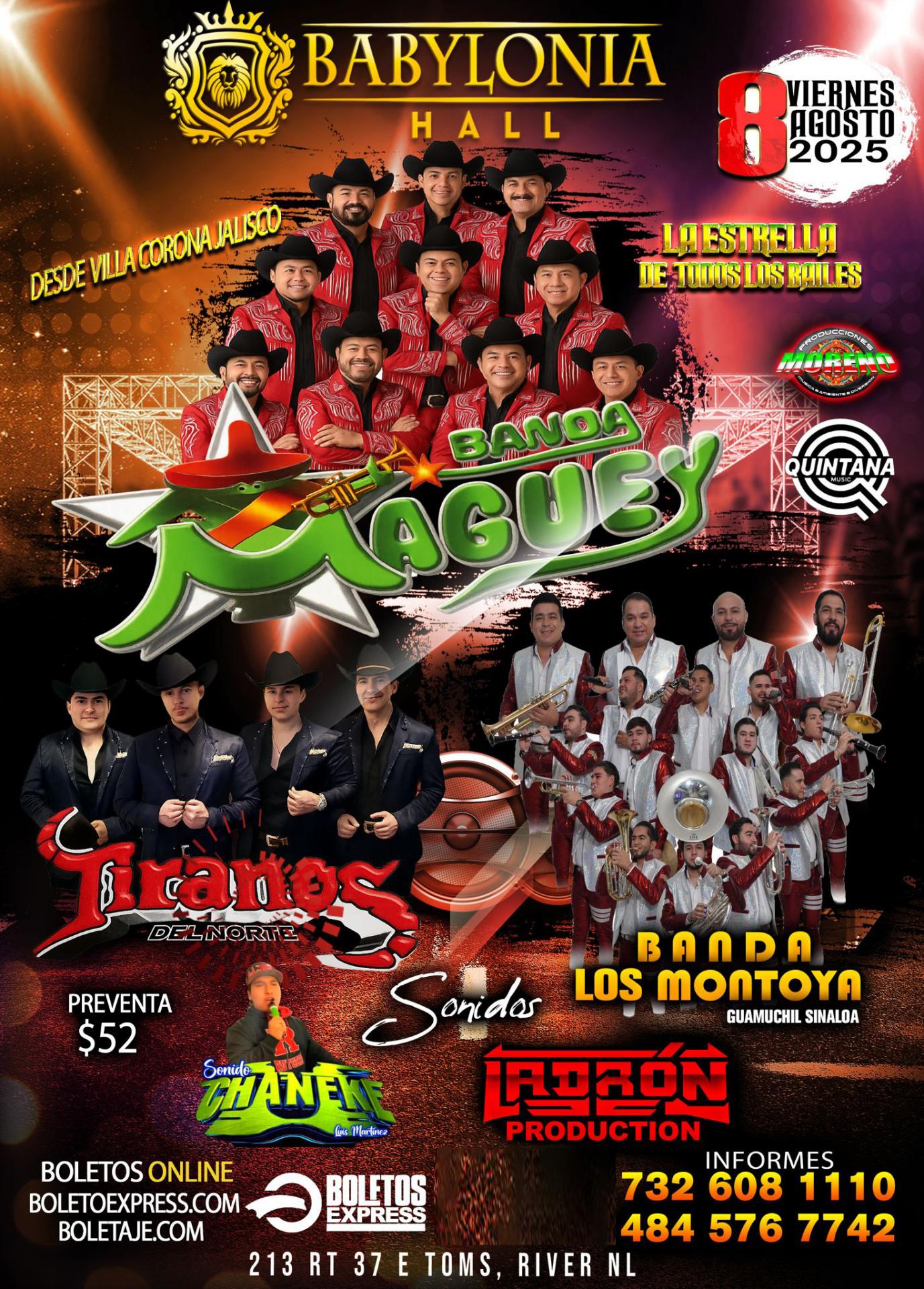 BANDA MAGUEY | TiRANOS DEL NORTE & BANDA LA MONTOYA