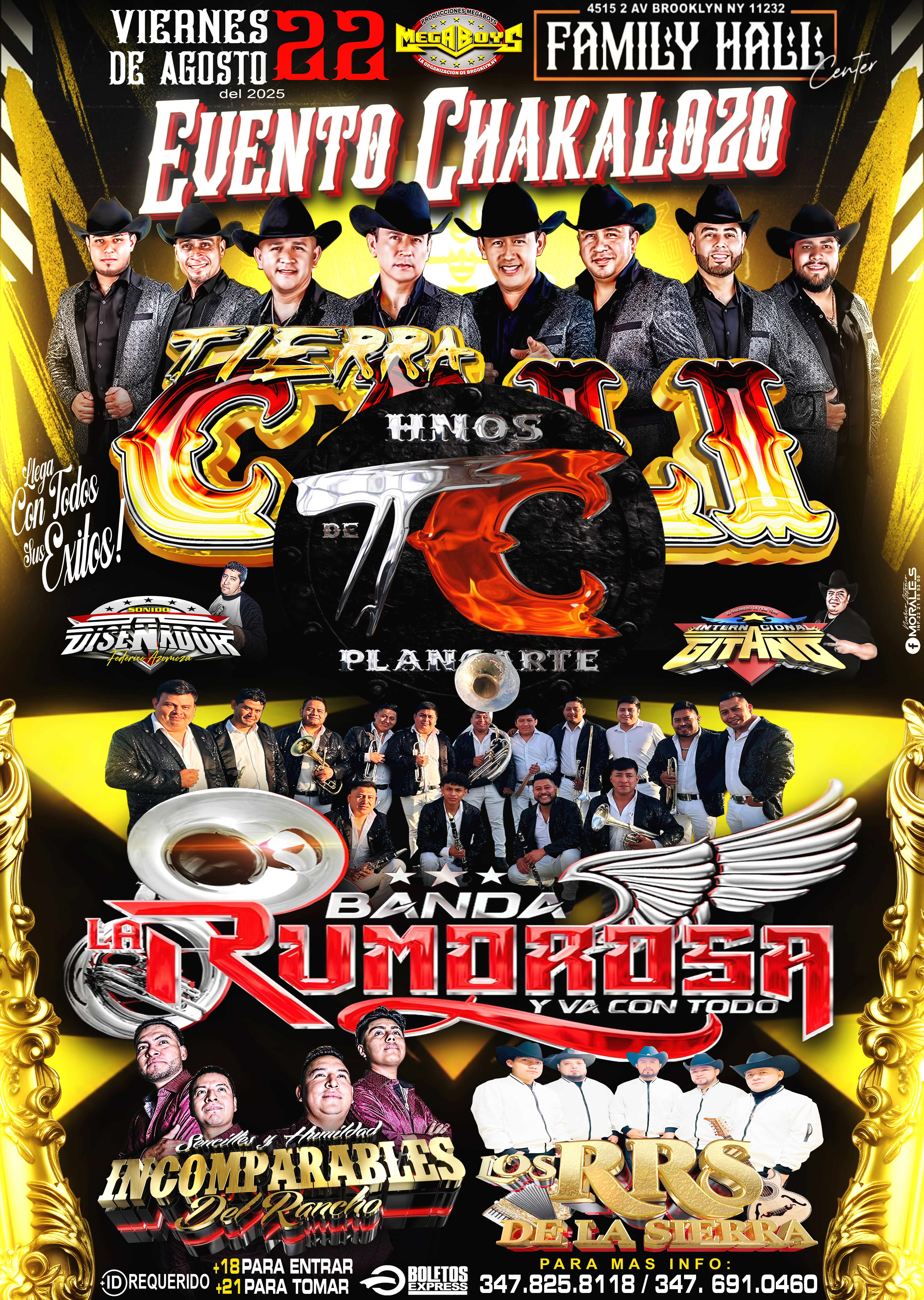TIERRA CALI | HERMANOS TC & BANDA LA RUMOROSA