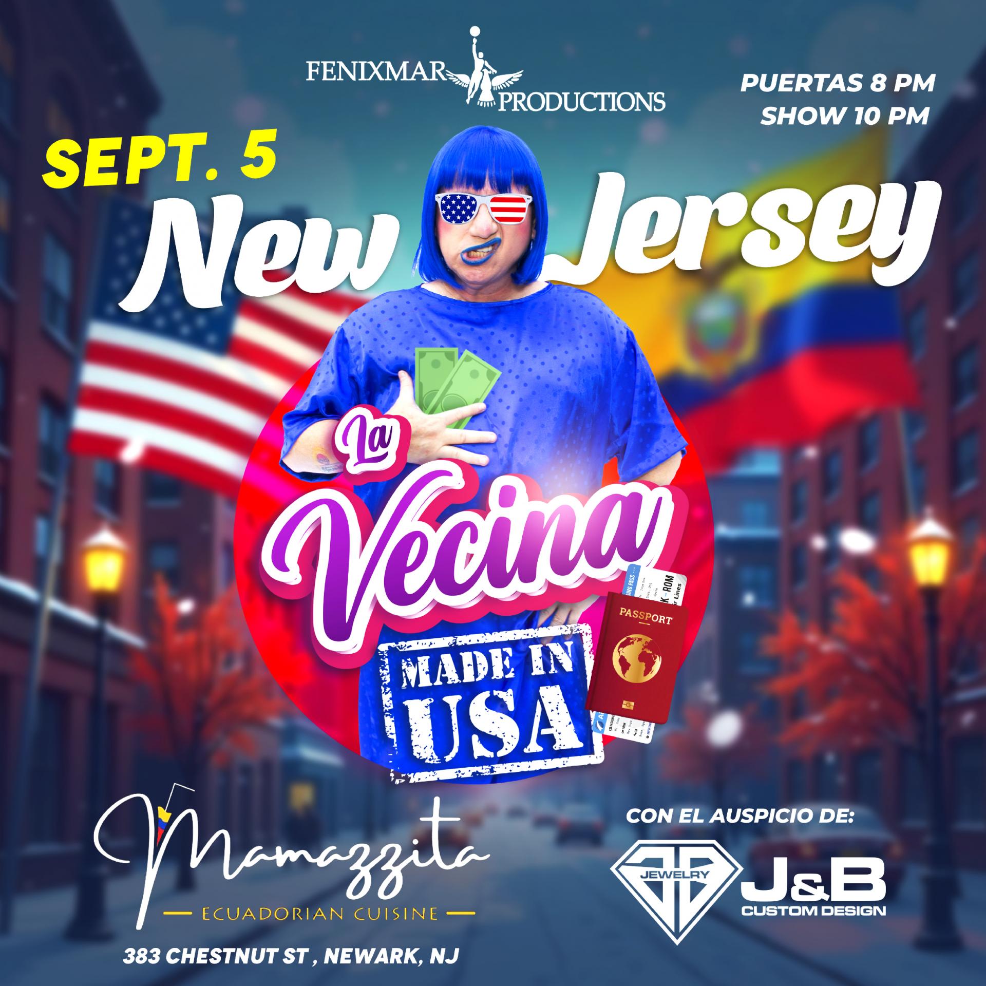 La Vecina Made in USA