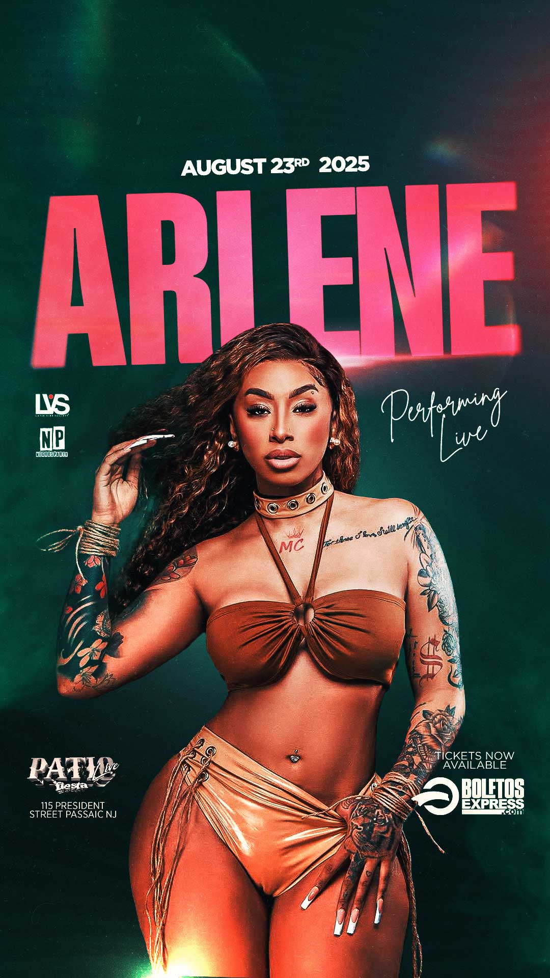 Arlene MC @ Fiesta - Sat Aug 23rd