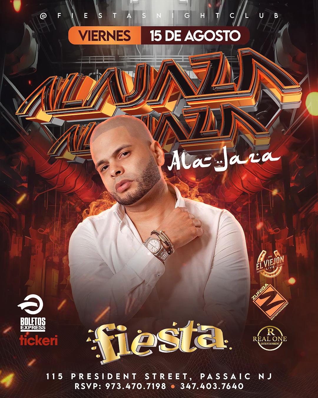 ALA JAZA EN FIESTA NIGHTCLUB