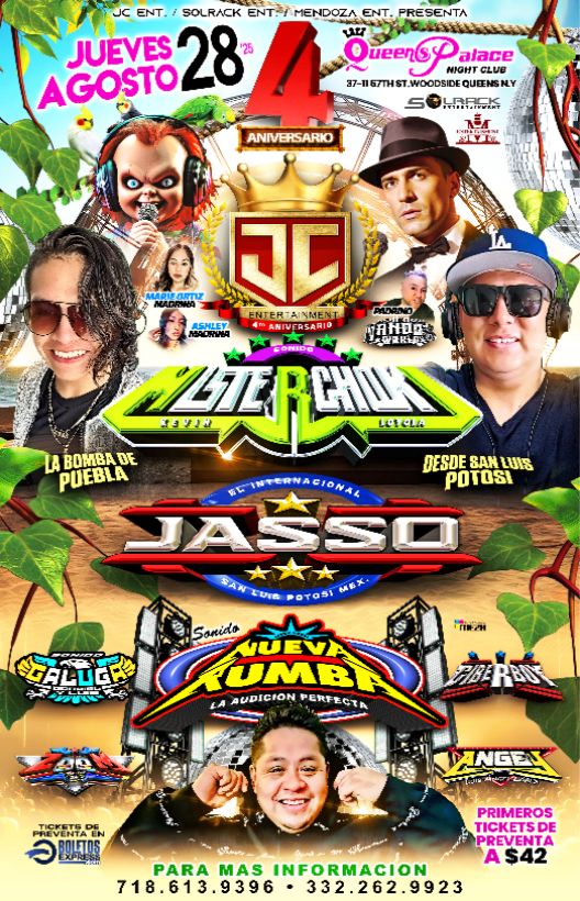 MR CHUKY, JASSO, NUEVA RUMBA