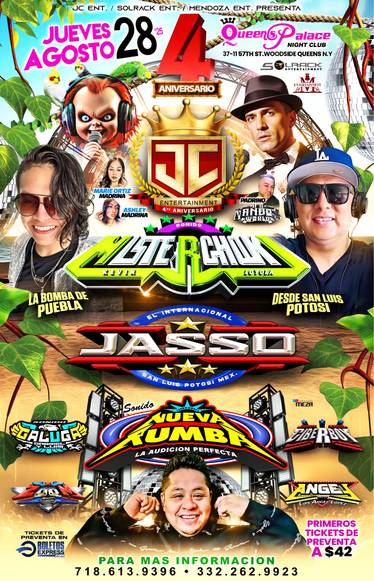 Buy tickets for MR CHUKY, JASSO, NUEVA RUMBA MR CHUKY, JASSO, NUEVA RUMBA