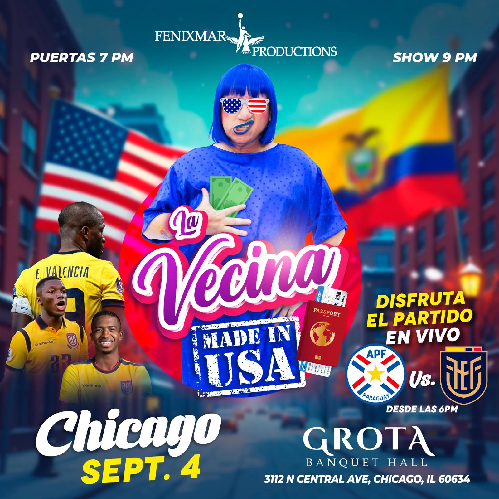 La Vecina Made in USA