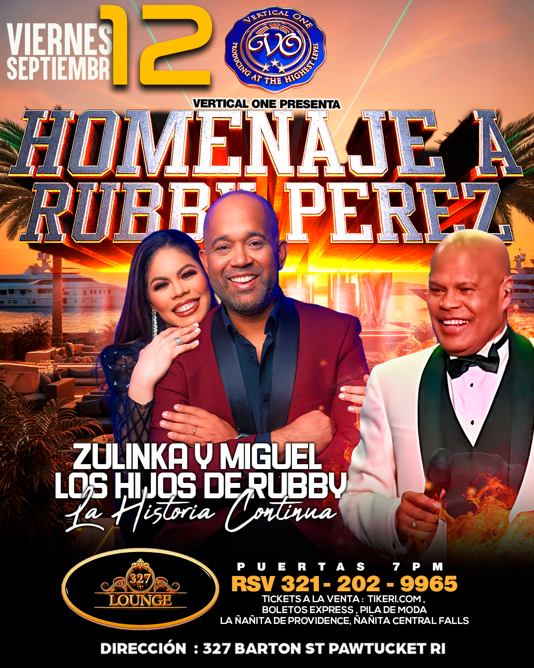 Homenaje a Rubby Pérez( Zunilka y Miguel)