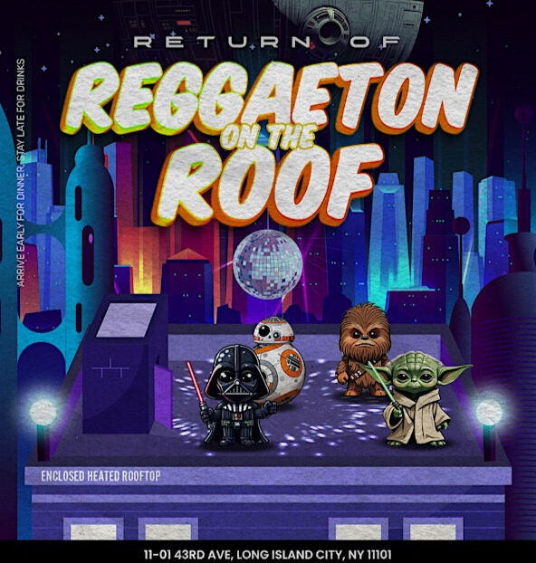 Reggaeton on the Roof at Lost in Paradise | Best Rooftop Party in LIC
