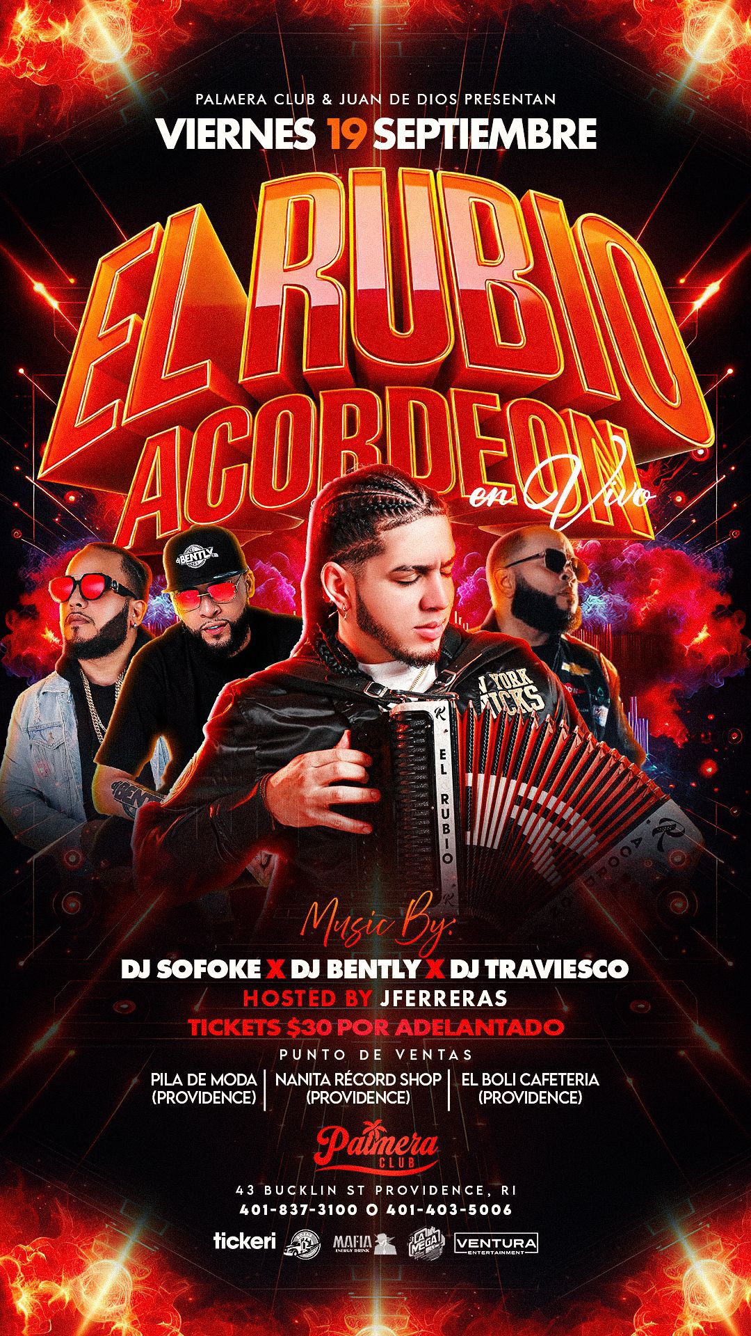 EL RUBIO ACORDEON EN VIVO Tickets - BoletosExpress