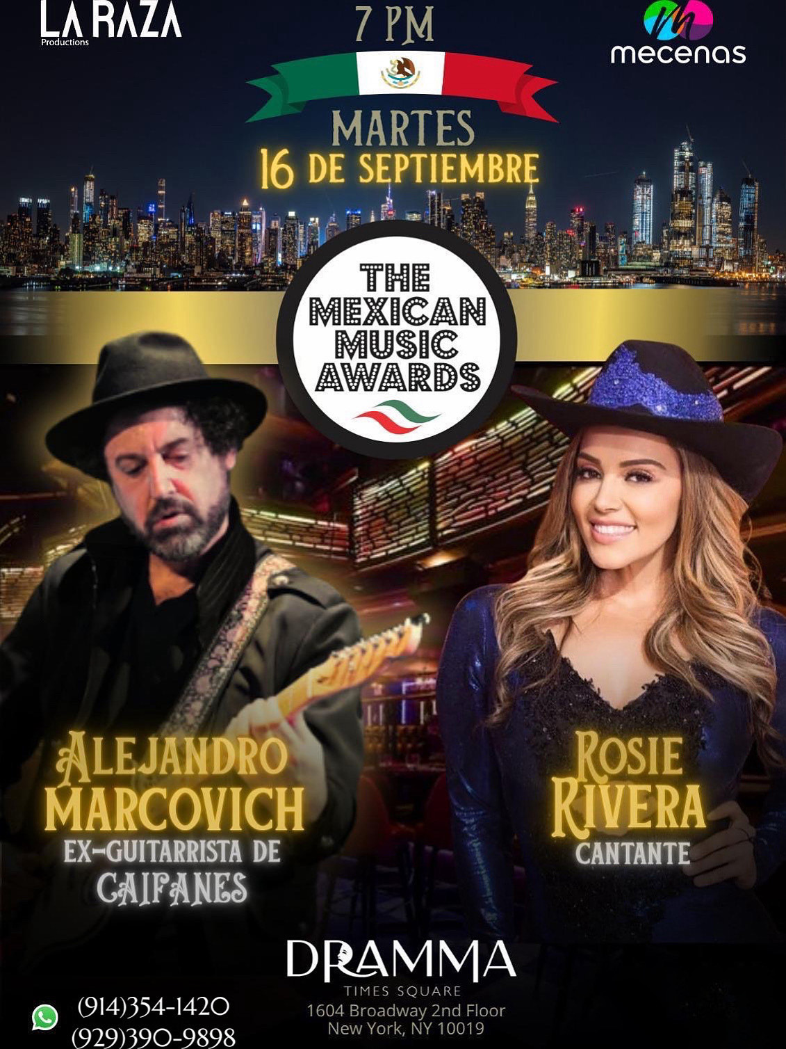 ALEJANDRO MARCOVICH & ROSIE RIVERA