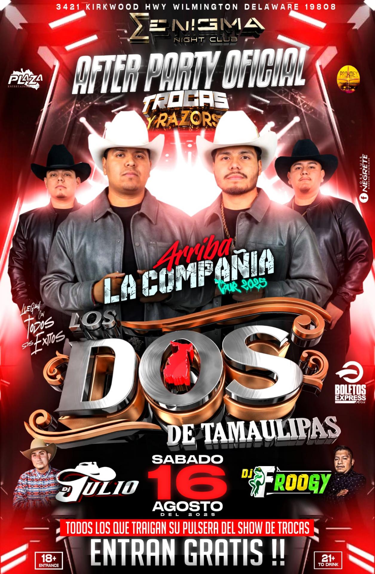 LOS DOS DE TAMAULIPAS |  AFTER PARTY OFICIAL