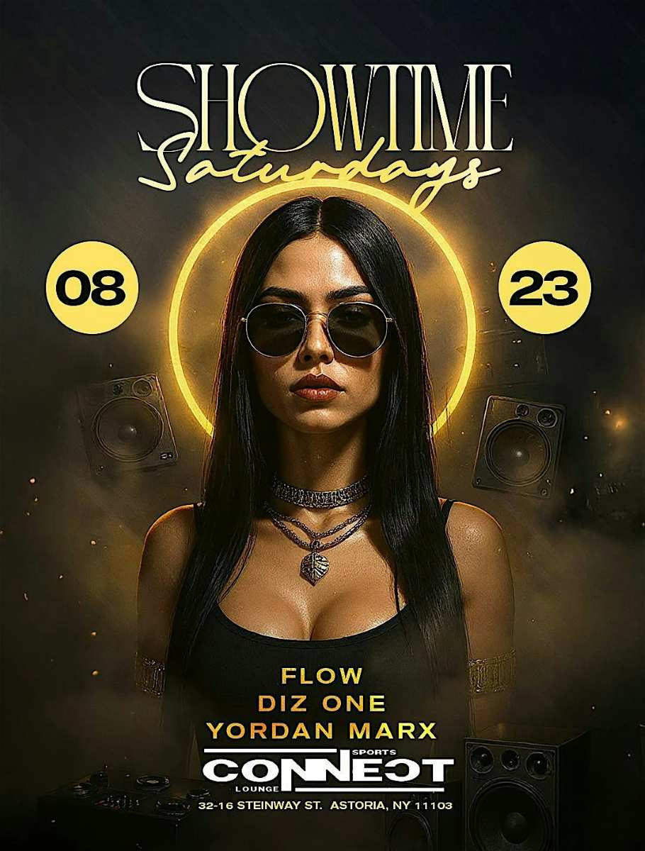 Showtime Saturdays at Connect Lounge  – Free Entry, Drink Specials