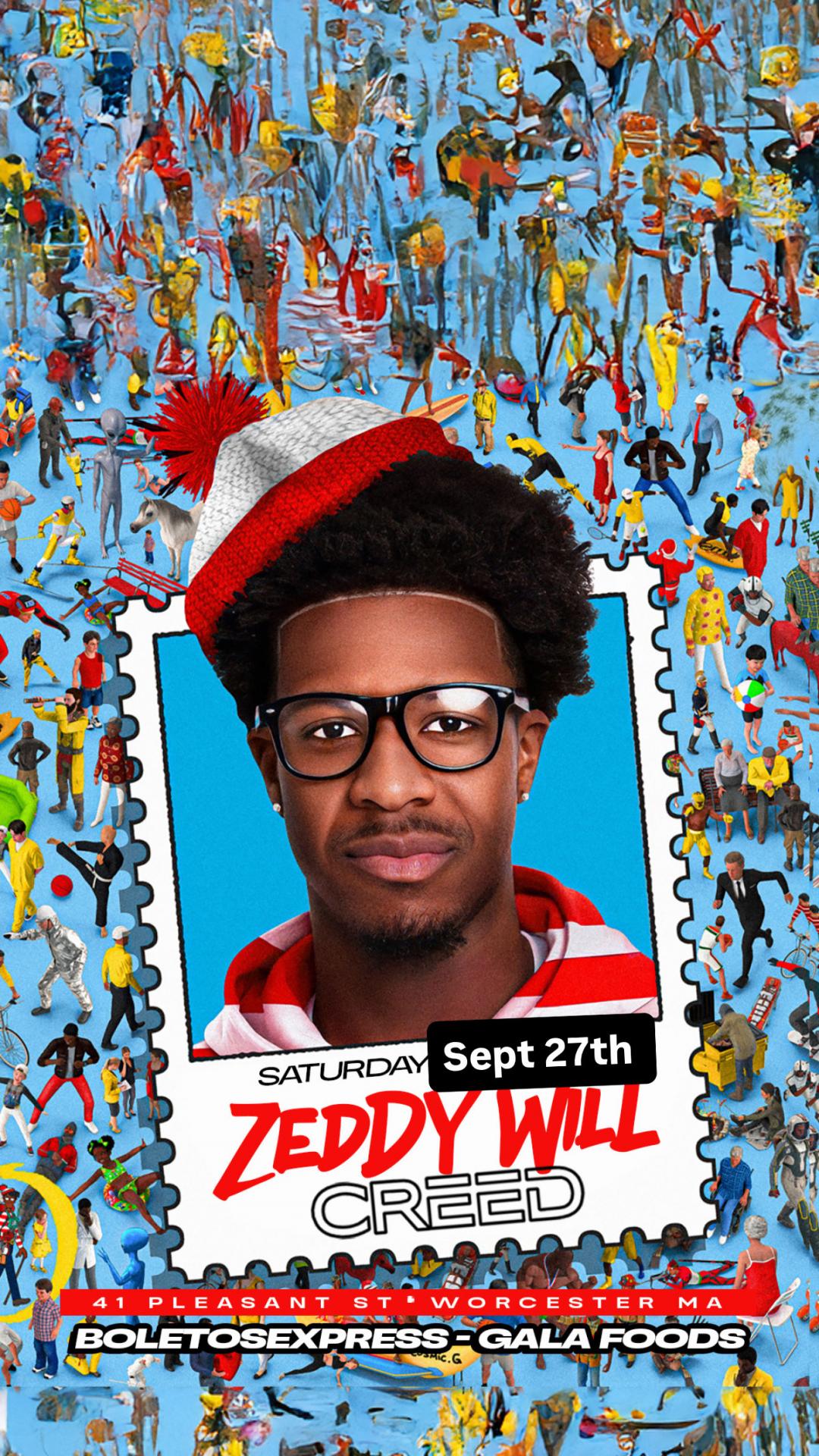 Zeddy Will  Performing live