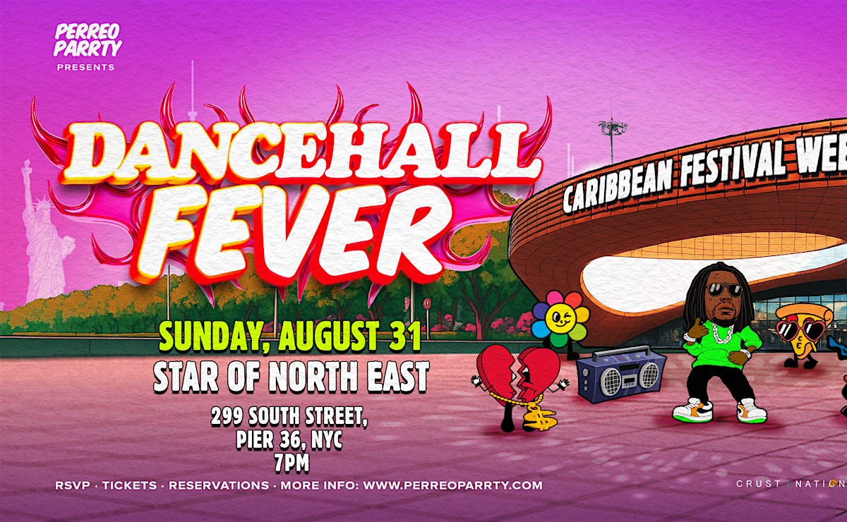 Dancehall Fever: Caribbean Sunset Boat Party Yacht Cruise NYC