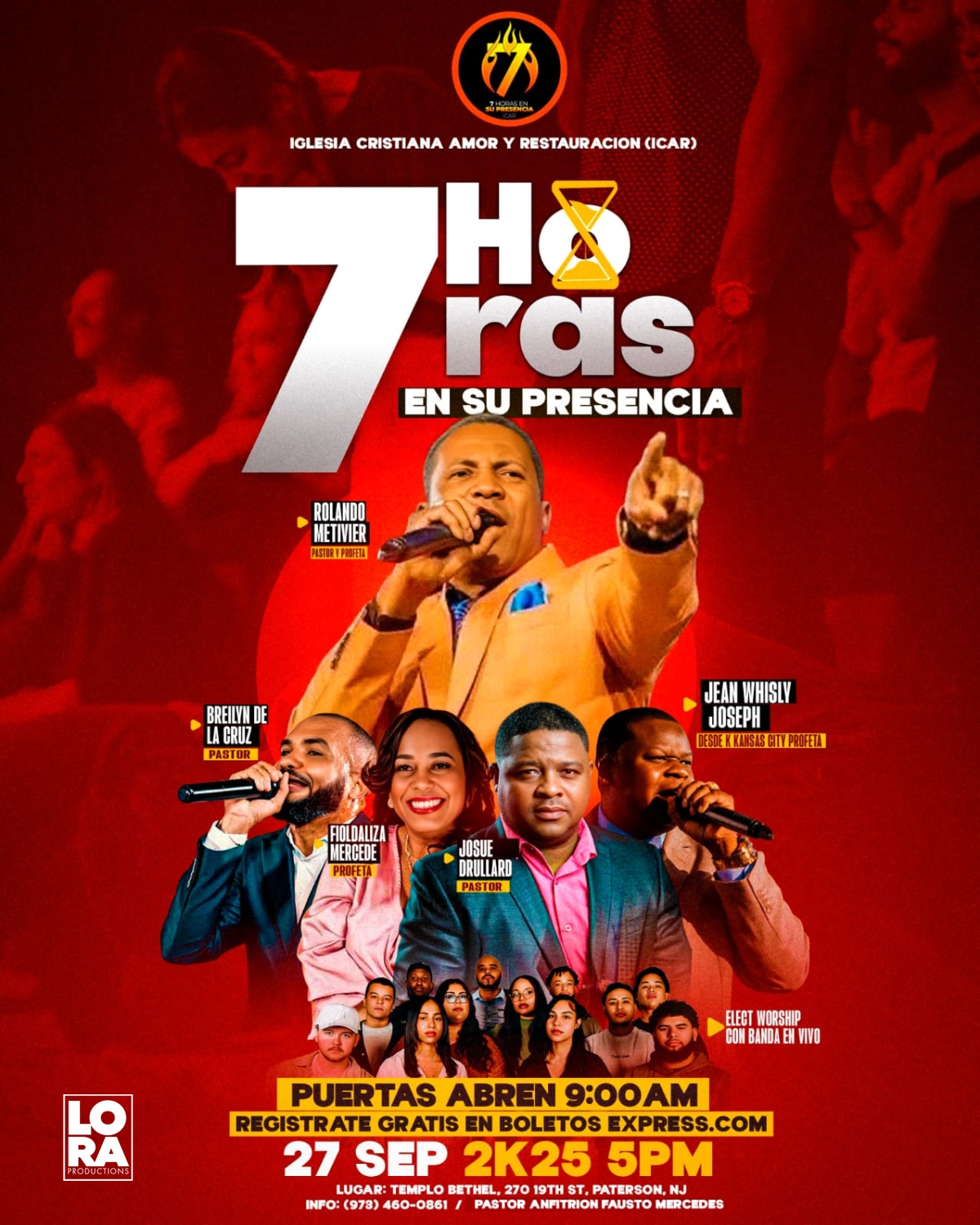 7 HORAS EN SU PRESENCIA
