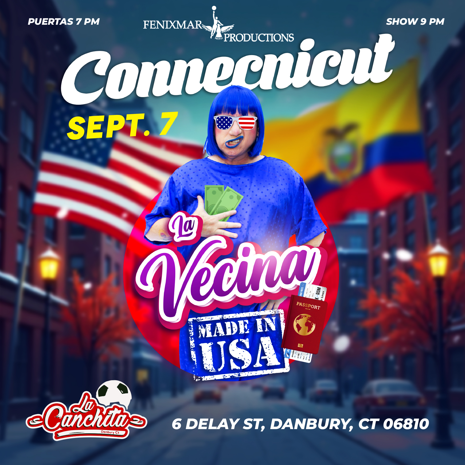 La Vecina Made in USA