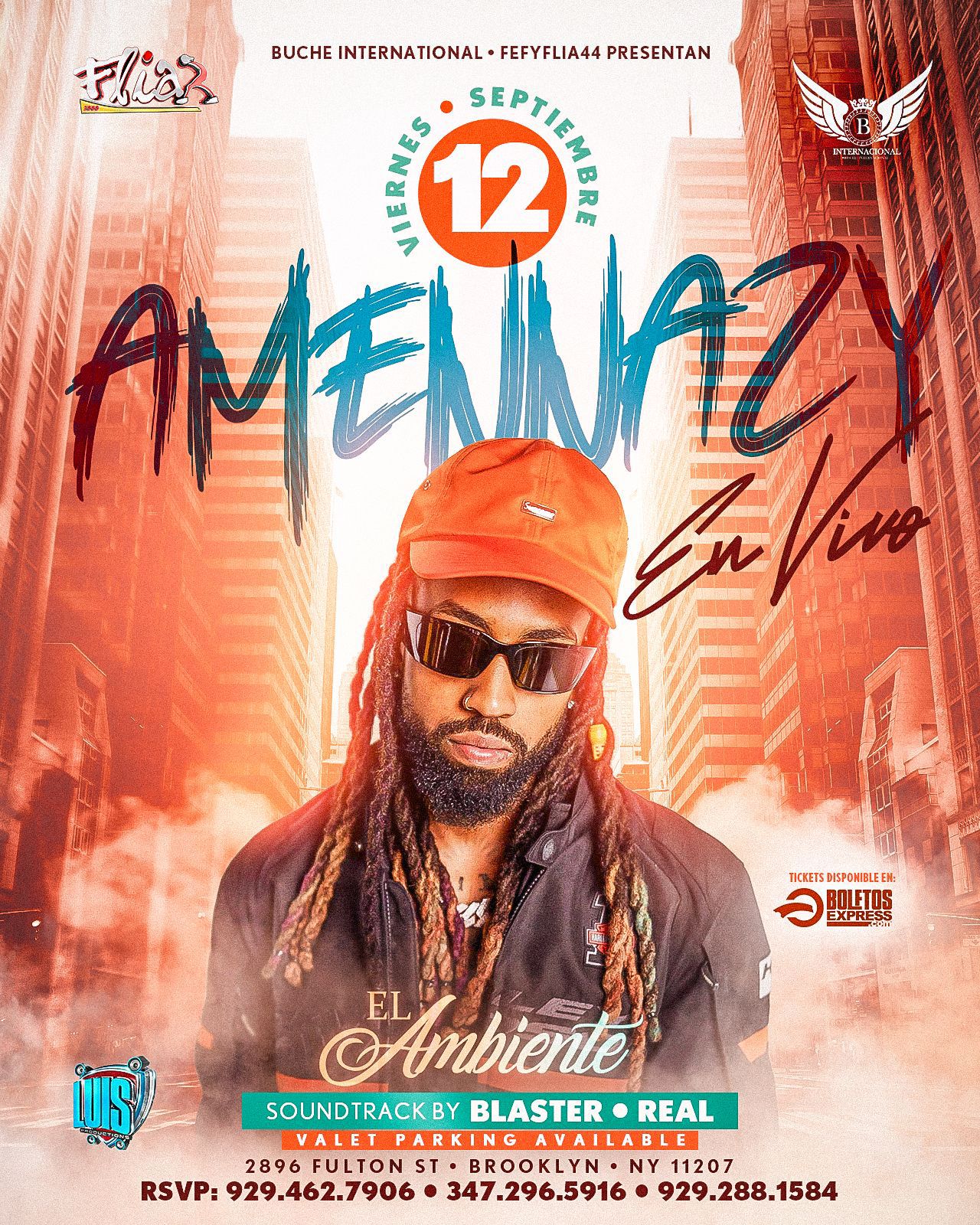 Buy tickets for AMENNAZY EN VIVO AMENNAZY EN VIVO