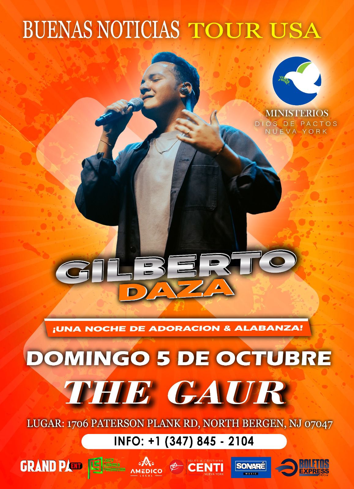 GILBERTO DAZA EN NEW JERSEY