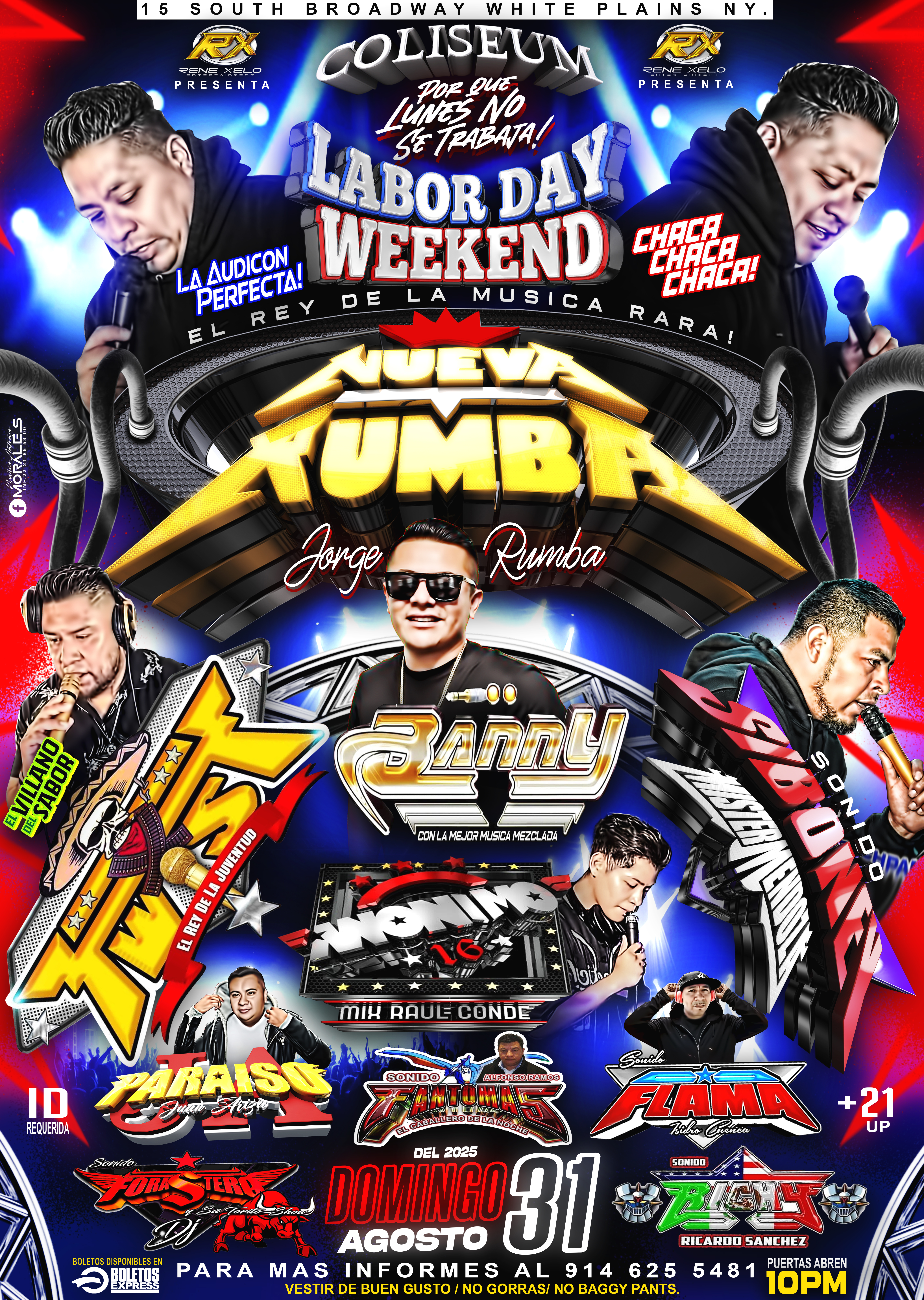 NUEVA RUMBA | BANNY | TWIST | SIBONEY | PARAISO | FANTOMAS & SONIDO FLAMA