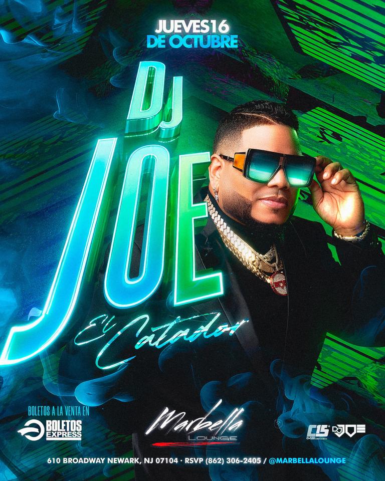 DJ JOE CATADOR @ MARBELLA LOUNGE - NEWARK, NJ