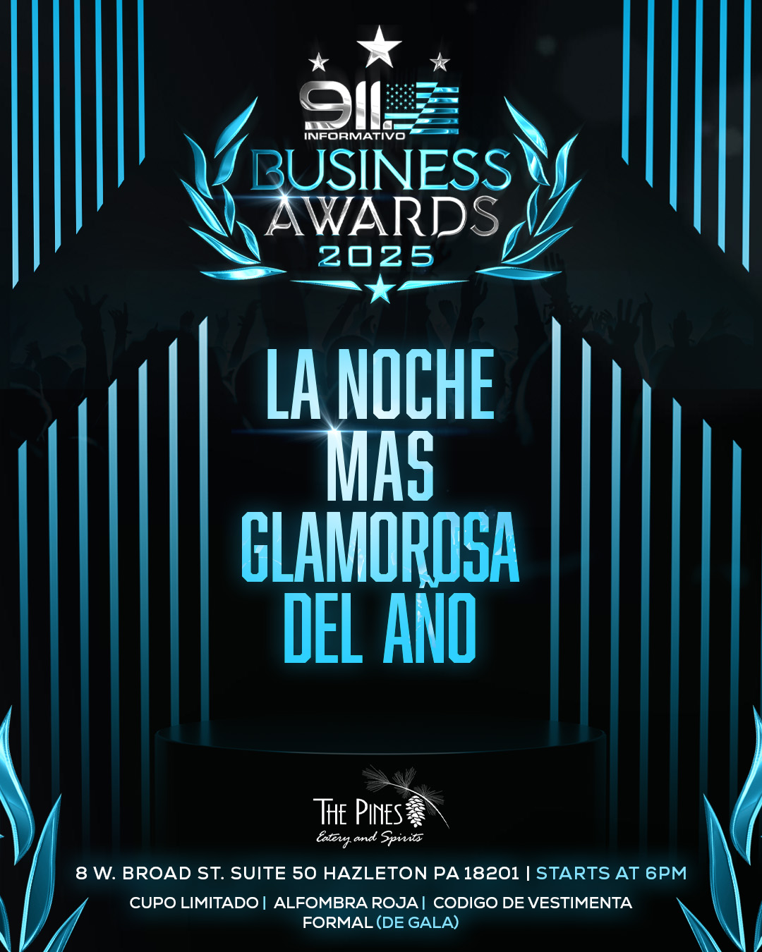 LA NOCHE MAS GLAMOROSA DEL AÑO
