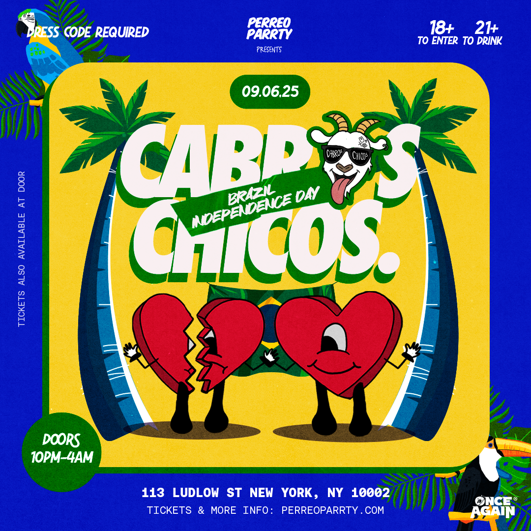 Cabros Chicos - Una Noche En Rio De Janeiro | Dance Party in NY (18+)