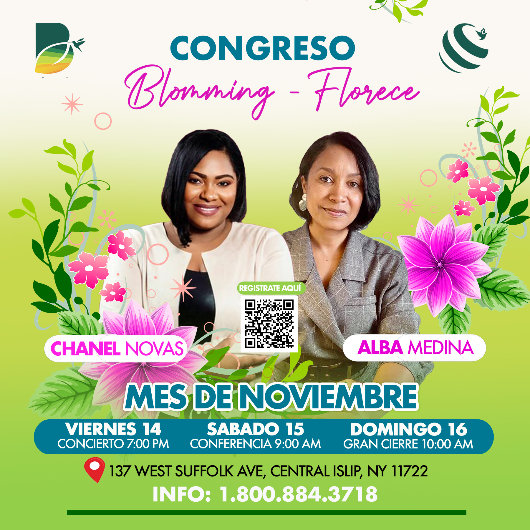 Congreso Blomming - Florece 14,15 y 16 Nov.