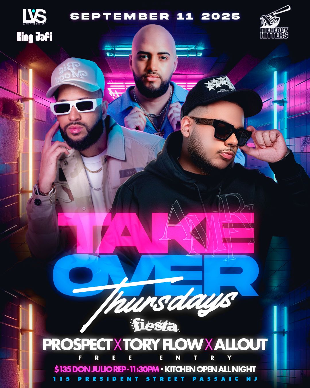 DJ PROSPECT, TORY FLOW, ALLOUT
