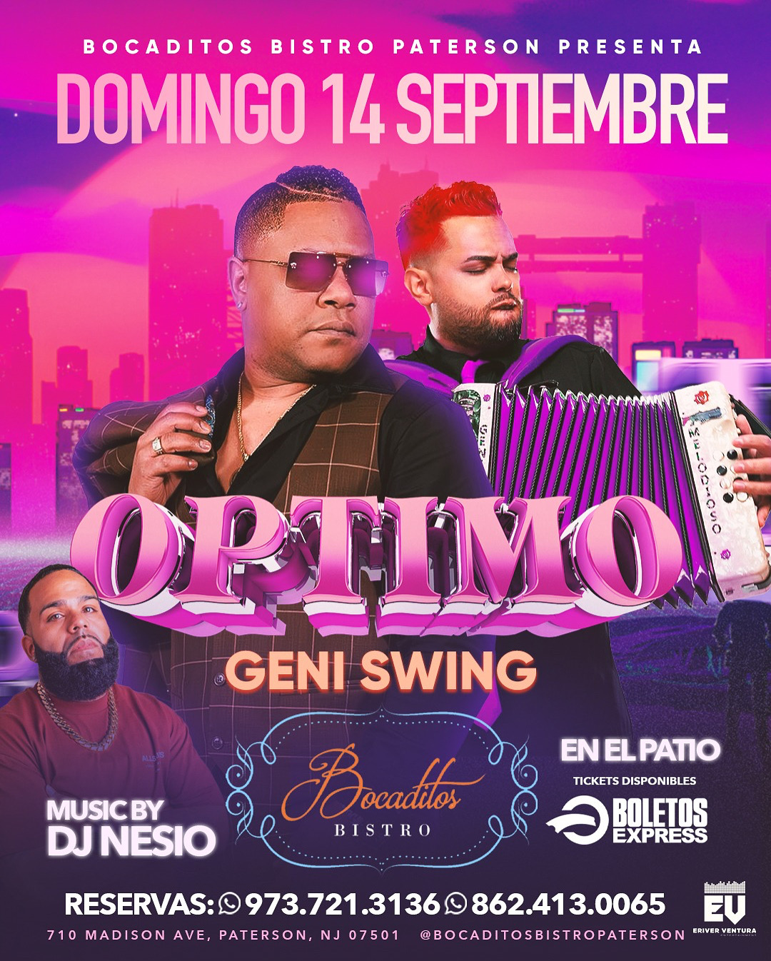 Óptimo y Geni Swing