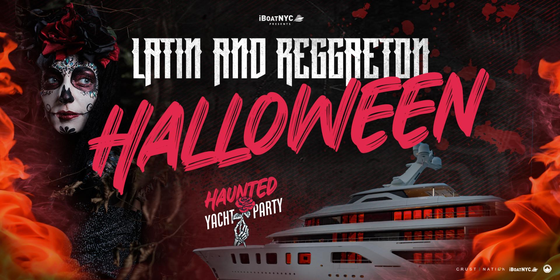 Latin & Reggaeton HALLOWEEN Party  | HAUNTED MEGA YACHT