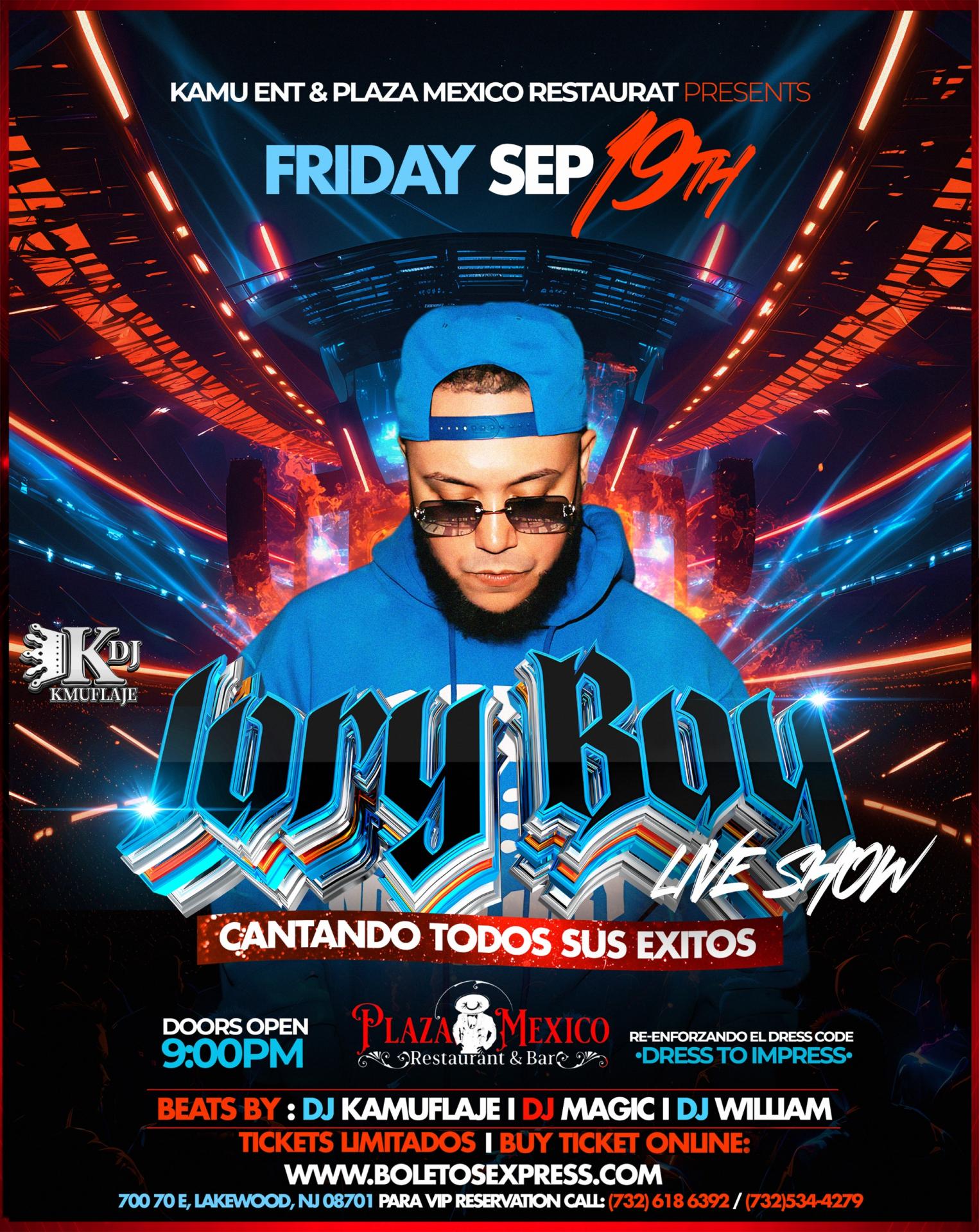 LIVE JORI BOY