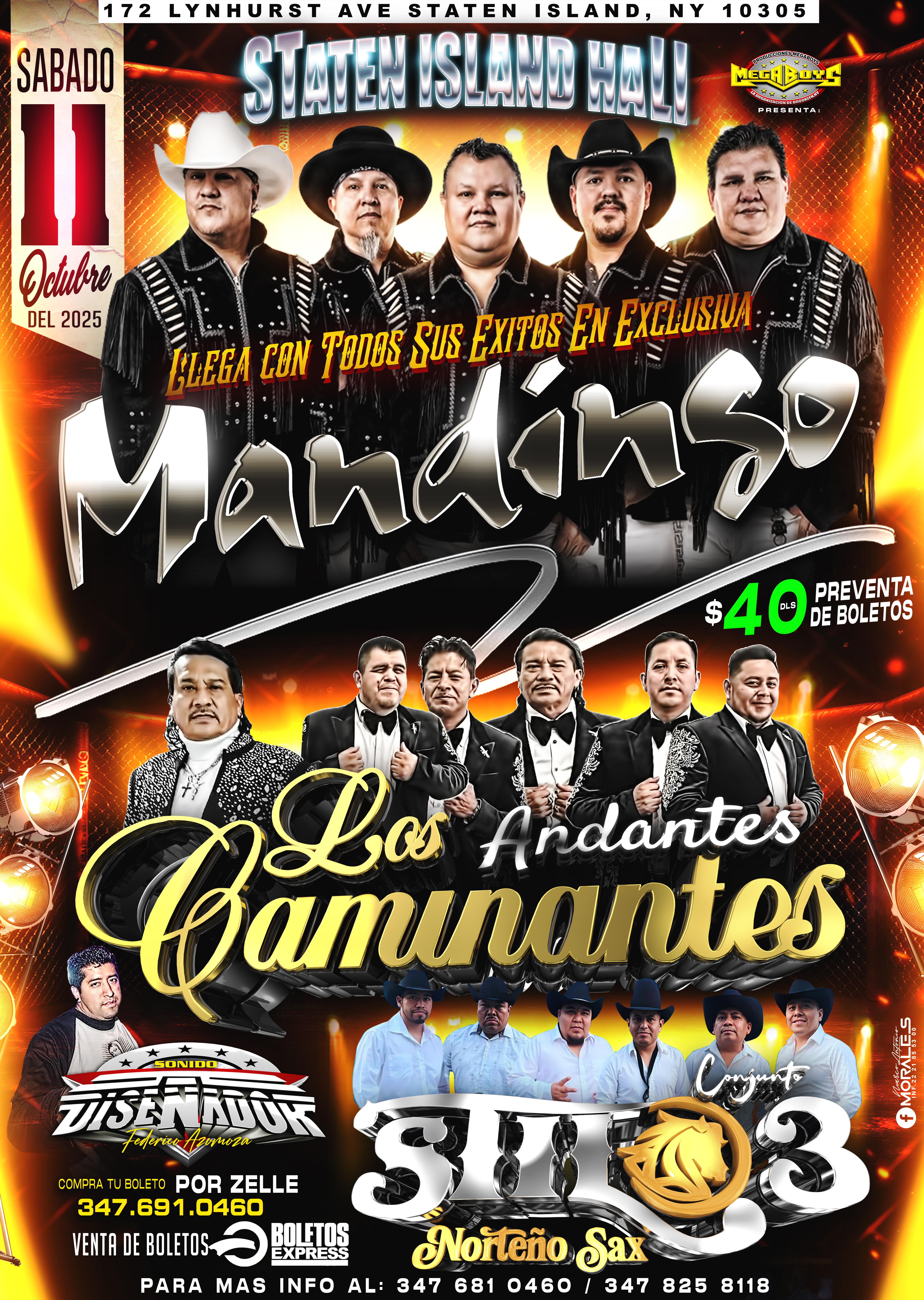 MANDINGO | LOS ANDANTES CAMINANTES & CONJUNTO STILO 3