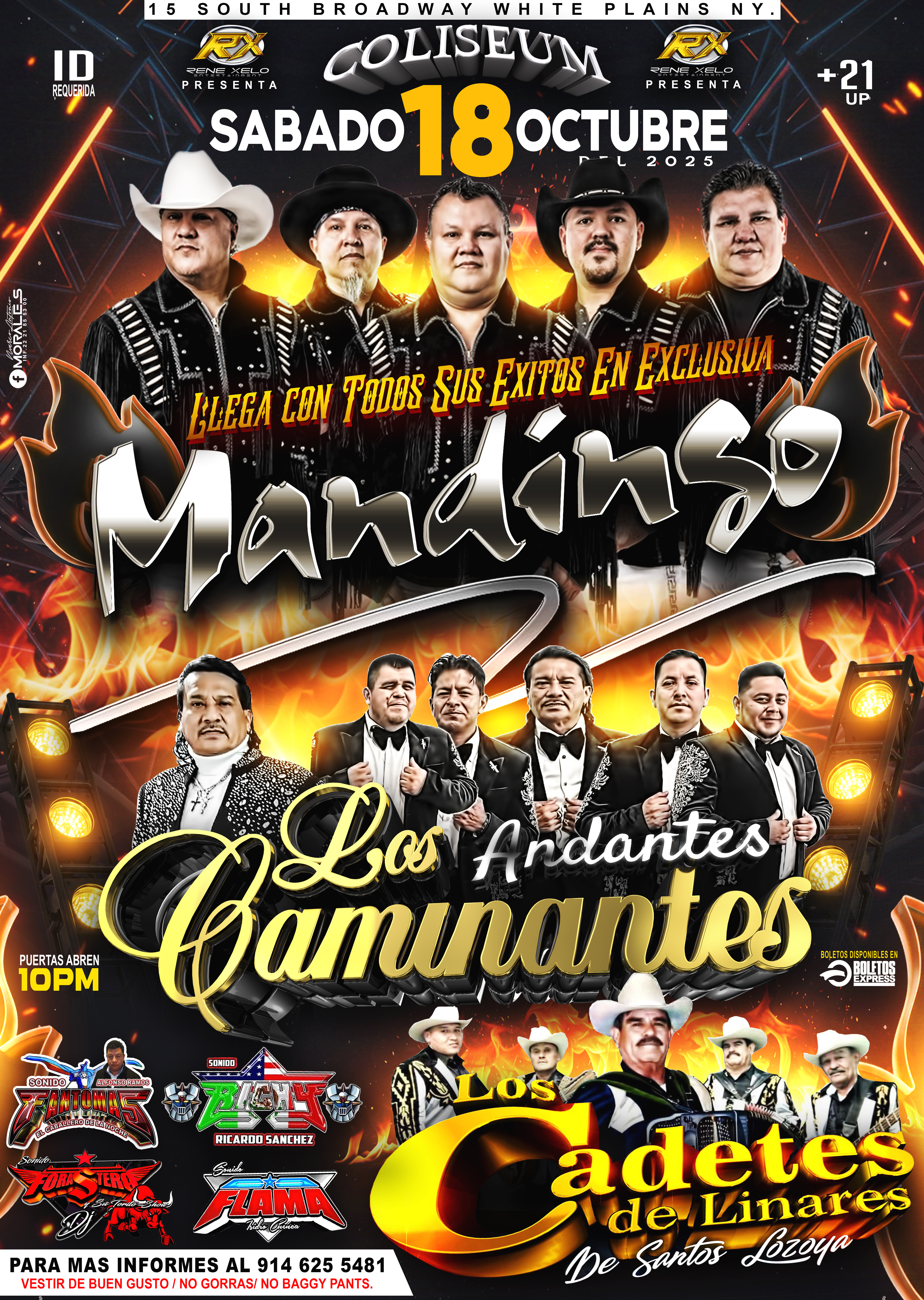 MANDINGO | LOS ANDANTES CAMINANTES & LOS CADETES DE LINARES