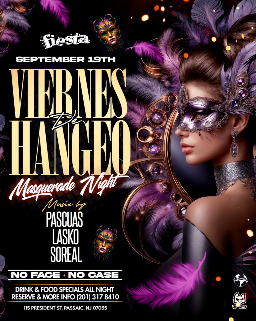 DJ PASCUAS, LASKO, SOREAL. MASQUERADE NIGHT