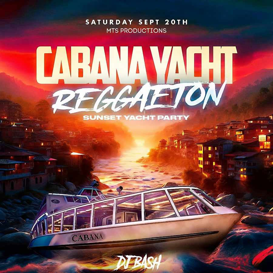 Latin & Reggaeton Sunset Yacht Party NYC – Saturday Sept 20th