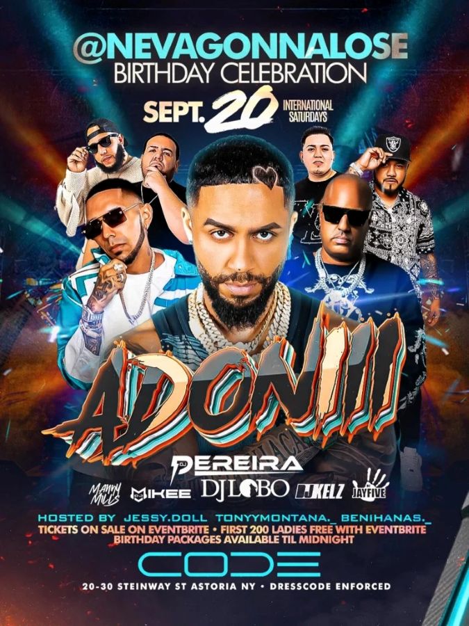 DJ Adoni Live at CODE Astoria | International Saturdays in Astoria Queens