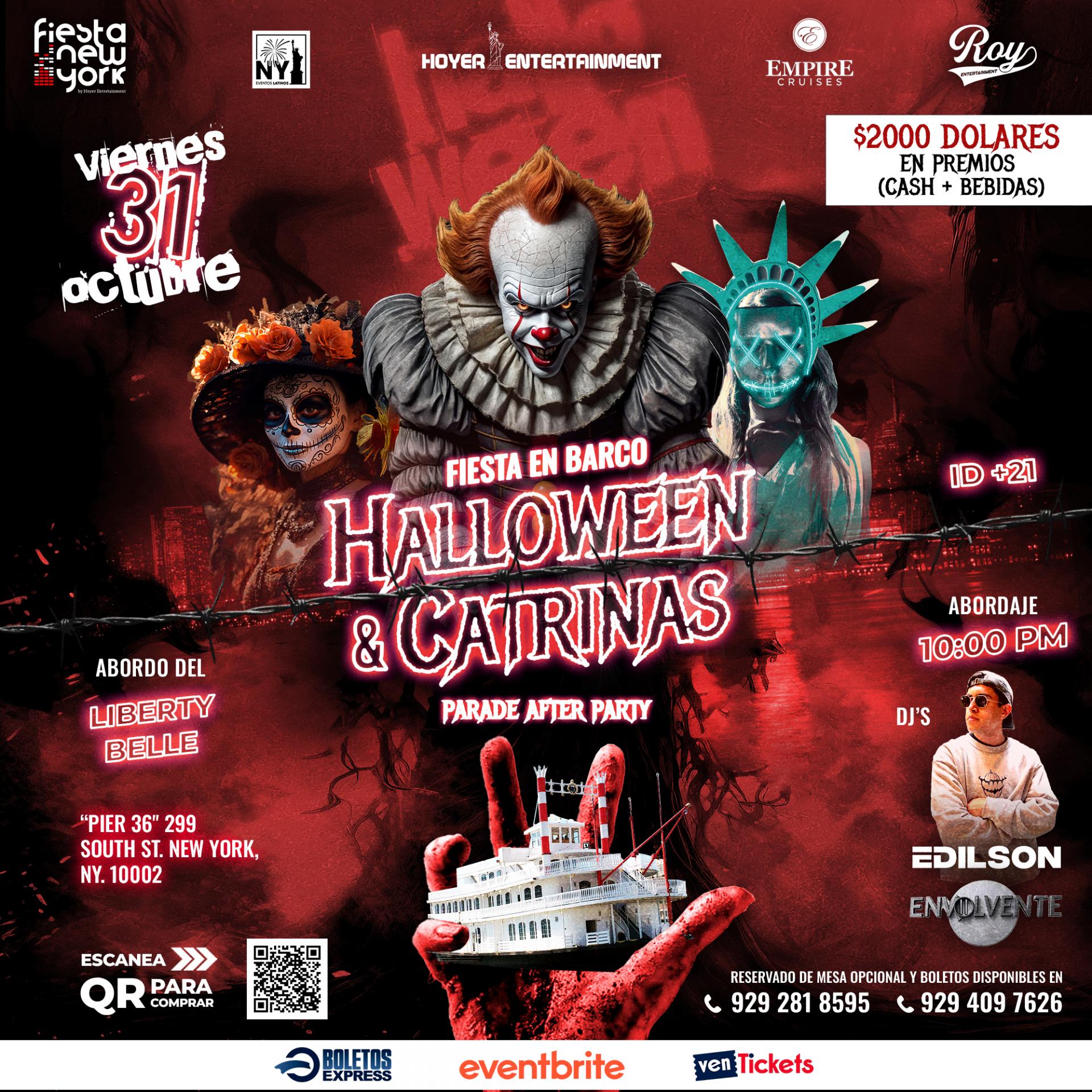 Halloween Yacht party 2025