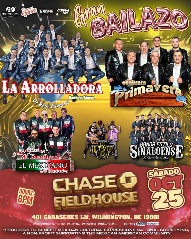 Buy tickets for LA ARROLLADORA BANDA EL LIMÓN • CONJUNTO PRIMAVERA • MI BANDA EL MEXICANO Y MÁS! EN CHASE FIELDHOUSE LA ARROLLADORA BANDA EL LIMÓN • CONJUNTO PRIMAVERA • MI BANDA EL MEXICANO Y MÁS! EN CHASE FIELDHOUSE