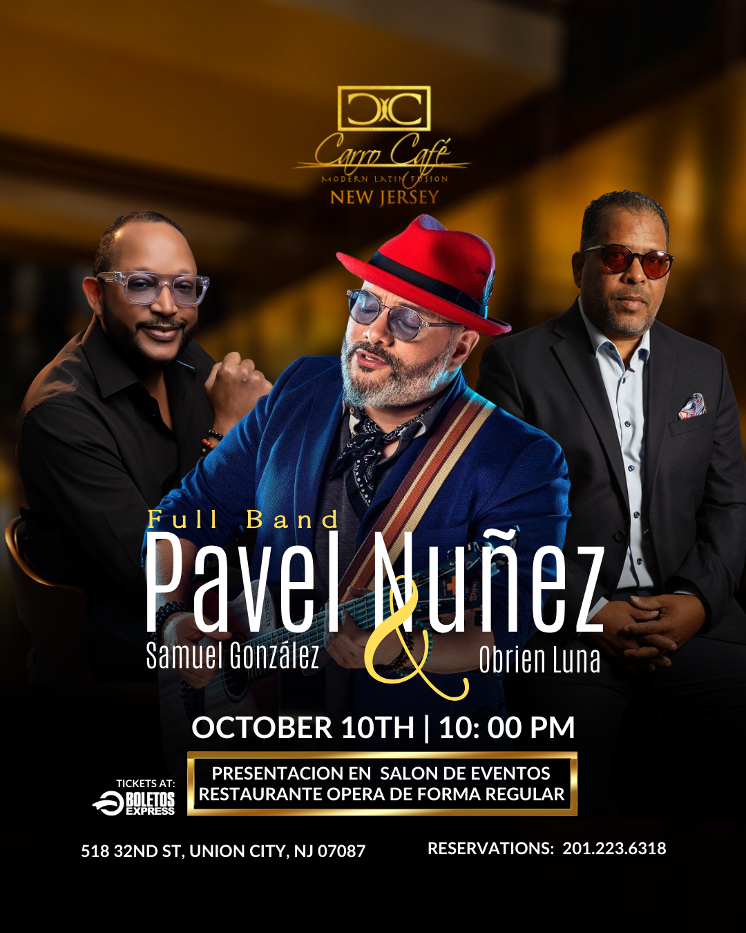 El Regreso Pavel Nuñez | ENTRADAS GENERALES